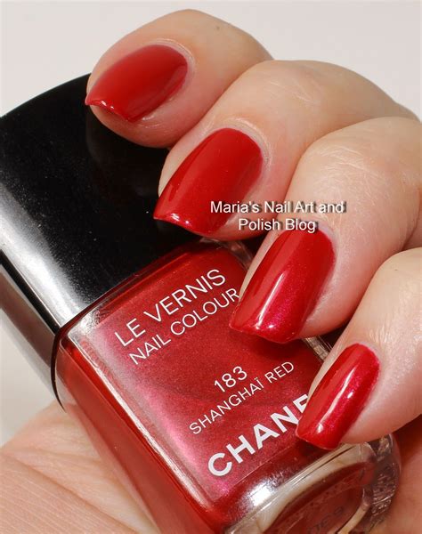 CHANEL Shanghai Red 